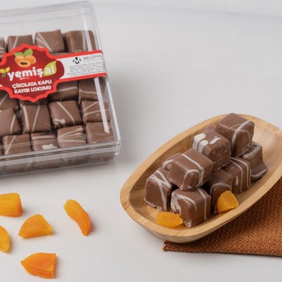 ÇİKOLATALI KAYISILI LOKUM 310 GR