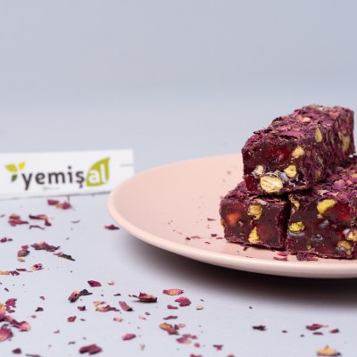 GÜL YAPRAKLI A.FISTIKLI LOKUM